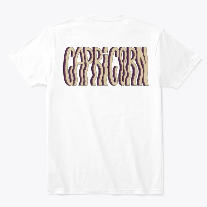 Wavy Capricorn white 